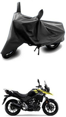 YOGE Two Wheeler Cover for Suzuki(Grey)