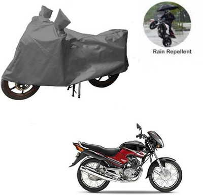 MOTOWORLD Waterproof Two Wheeler Cover for Yamaha(Gladiator, Grey)