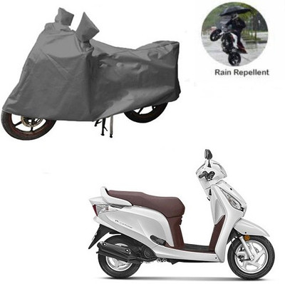 RPSENTTERPR Waterproof Two Wheeler Cover for Honda(Aviator, Grey)