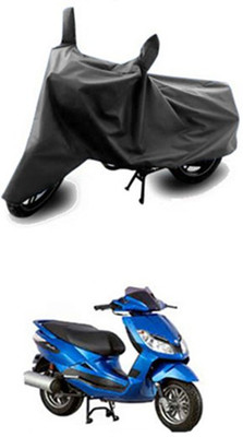 YOGE Two Wheeler Cover for Bajaj(Sunny, Grey)