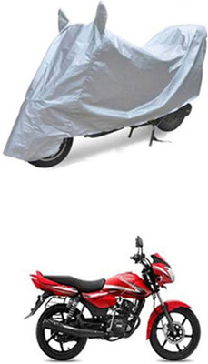Wild Panther Two Wheeler Cover for TVS(Pheonix, Silver)