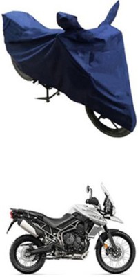 YOGE Two Wheeler Cover for Triumph(Tiger 800 XCA, Blue)