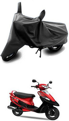 Z Tech Two Wheeler Cover for TVS(Grey)