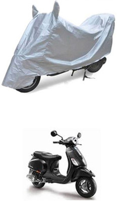 Z Tech Two Wheeler Cover for Universal For Bike(Vespa, Silver)