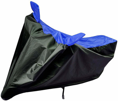 Mdstar Waterproof Two Wheeler Cover for Bajaj(Platina, Blue)