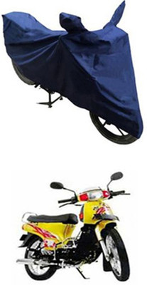 Z Tech Two Wheeler Cover for Kinetic(Blue)
