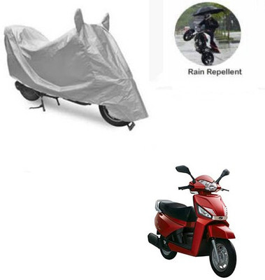 RPSENTTERPR Waterproof Two Wheeler Cover for Mahindra(Gusto, Silver)