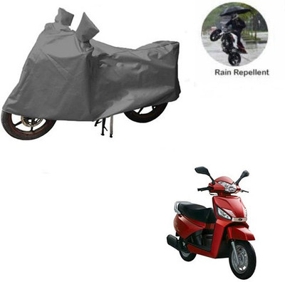 RPSENTTERPR Waterproof Two Wheeler Cover for Mahindra(Gusto, Grey)