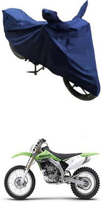 Z Tech Two Wheeler Cover for Kawasaki(Blue)