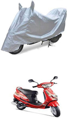 Wild Panther Two Wheeler Cover for Mahindra(Duro DZ, Silver)