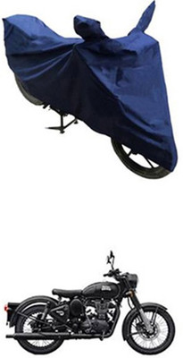 Z Tech Two Wheeler Cover for Royal Enfield(Blue)