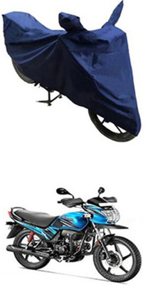 Wild Panther Two Wheeler Cover for Hero(Passion Pro TR, Blue)