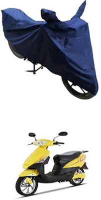 Z Tech Two Wheeler Cover for Lohia(Blue)