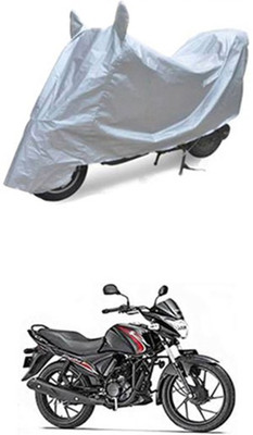 Z Tech Two Wheeler Cover for Suzuki(Sling Shot, Silver)