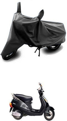 Z Tech Two Wheeler Cover for Kinetic(Grey)