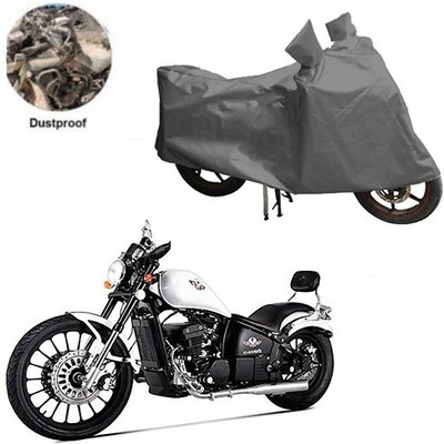 RPSENTTERPR Waterproof Two Wheeler Cover for FAB Regal Raptor(Daytona 350, Grey)