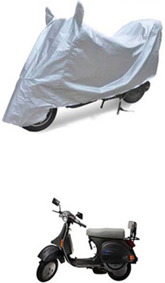 Z Tech Two Wheeler Cover for LML(Silver)