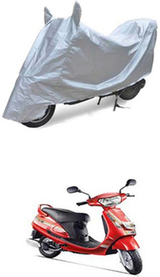 YOGE Two Wheeler Cover for Mahindra(Duro DZ, Silver)