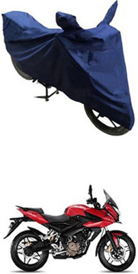 Z Tech Two Wheeler Cover for Bajaj(Pulsar AS 150, Blue)