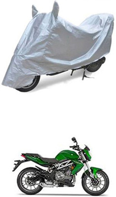 Z Tech Two Wheeler Cover for DSK Benelli(Silver)