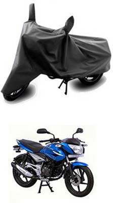 YOGE Two Wheeler Cover for Bajaj(Grey)