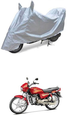 Z Tech Two Wheeler Cover for Hero(Splendor, Silver)