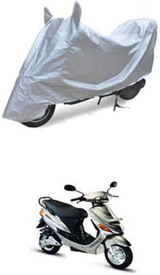 Z Tech Two Wheeler Cover for Hero(E Sprint, Silver)