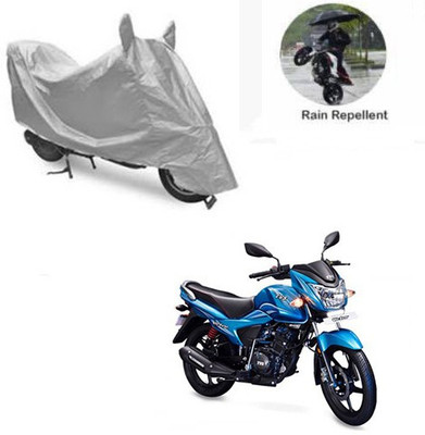 RPSENTTERPR Waterproof Two Wheeler Cover for TVS(Victor New, Silver)