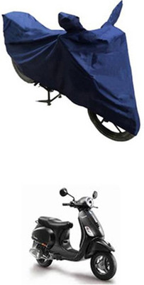 Z Tech Two Wheeler Cover for Piaggio(Piaggio Vespa, Blue)