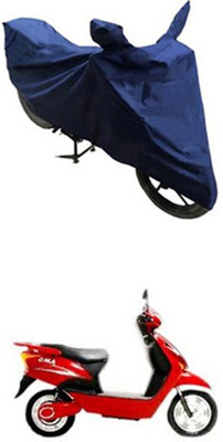 Z Tech Two Wheeler Cover for Lohia(Blue)