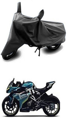 Z Tech Two Wheeler Cover for Universal For Bike(Grey)