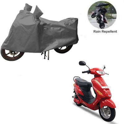 MOTOWORLD Waterproof Two Wheeler Cover for Hero(E Sprint, Grey)