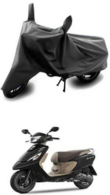 Z Tech Two Wheeler Cover for TVS(Grey)