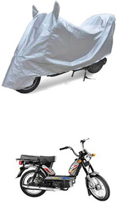 Wild Panther Two Wheeler Cover for TVS(Heavy Duty Super XL, Silver)