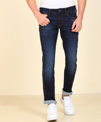 Wrangler Slim Men Blue Jeans
