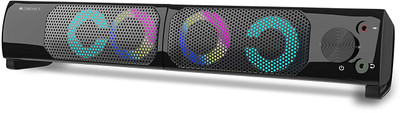 ZEBRONICS Zeb - Wonderbar 10 10 W Laptop/Desktop Speaker(Black, 2.0 Channel)
