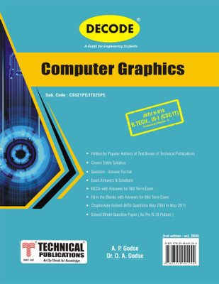 Computer Graphics(Paperback, A. P. Godse, Dr. D. A. Godse)