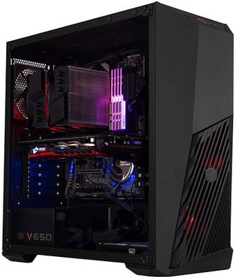 NetLeaks Cooler Master MasterBox K501L RGB Mid Tower Gaming Cabinet with Pre-Installed Fans and Tempered Glass Side Panel RGB Mid Tower Gaming Cabinet Cabinet