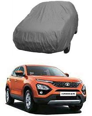 APNEK Car Cover For Tata Harrier (With Mirror Pockets)(Grey)