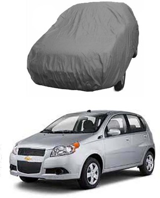 THE REAL ARV Car Cover For Chevrolet Aveo (With Mirror Pockets)(Grey)