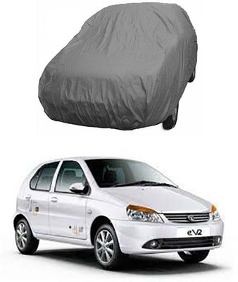 WildKraftZ Car Cover For Tata Indica eV2 (Without Mirror Pockets)(Grey)