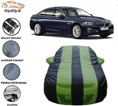 MoTRoX Car Cover For BMW 5 Series (With Mirror Pockets)(Green, Blue)