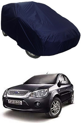 WildKraftZ Car Cover For Ford Fiesta Classic (Without Mirror Pockets)(Blue)