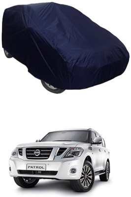 ENTIRELY ELITE Car Cover For Nissan Patrol (With Mirror Pockets)(Blue)