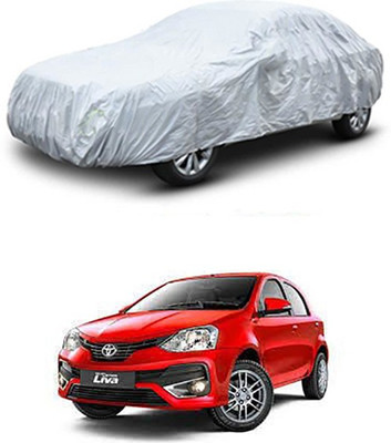 Wadhwa Creations Car Cover For Toyota Etios Liva (Without Mirror Pockets)(Silver)