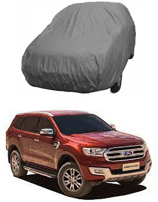 Wadhwa Creations Car Cover For Ford Endeavour (Without Mirror Pockets)(Grey)