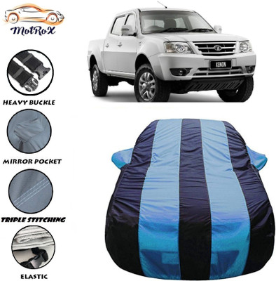 MoTRoX Car Cover For Tata Xenon (With Mirror Pockets)(Blue, Blue)
