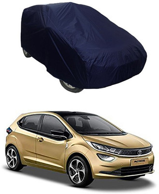 APNEK Car Cover For Tata Altroz (With Mirror Pockets)(Blue)