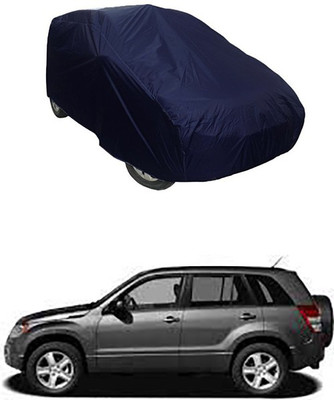 WildKraftZ Car Cover For Maruti Suzuki Grand Vitara (Without Mirror Pockets)(Blue)