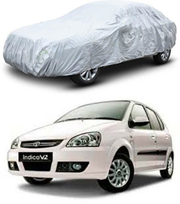 Wadhwa Creations Car Cover For Tata Indica V2 (Without Mirror Pockets)(Silver)